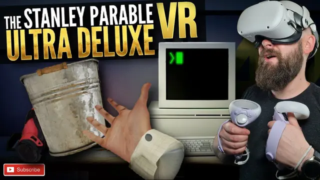THE STANLEY PARABLE VR! Hold THE BUCKET in VR // New VR Mod Quest 2 Airlink