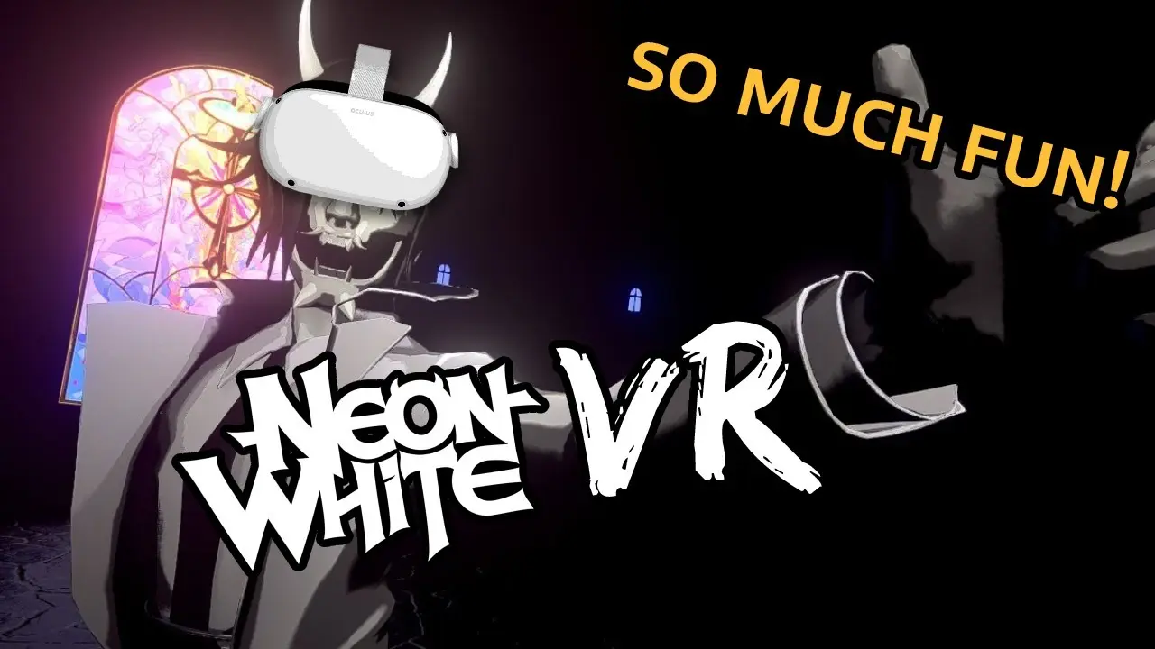 Neon White VR mod HeavenVR video.